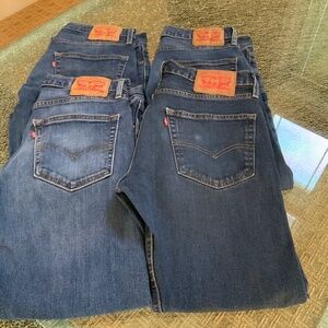 Levi’s 502 Jeans (Men’s)  - (4) Pairs  **Straight Leg**